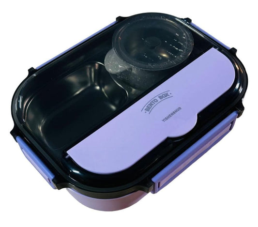 Wk-LB2-Lunch Box 1520 ML(Purple) - HalfPe