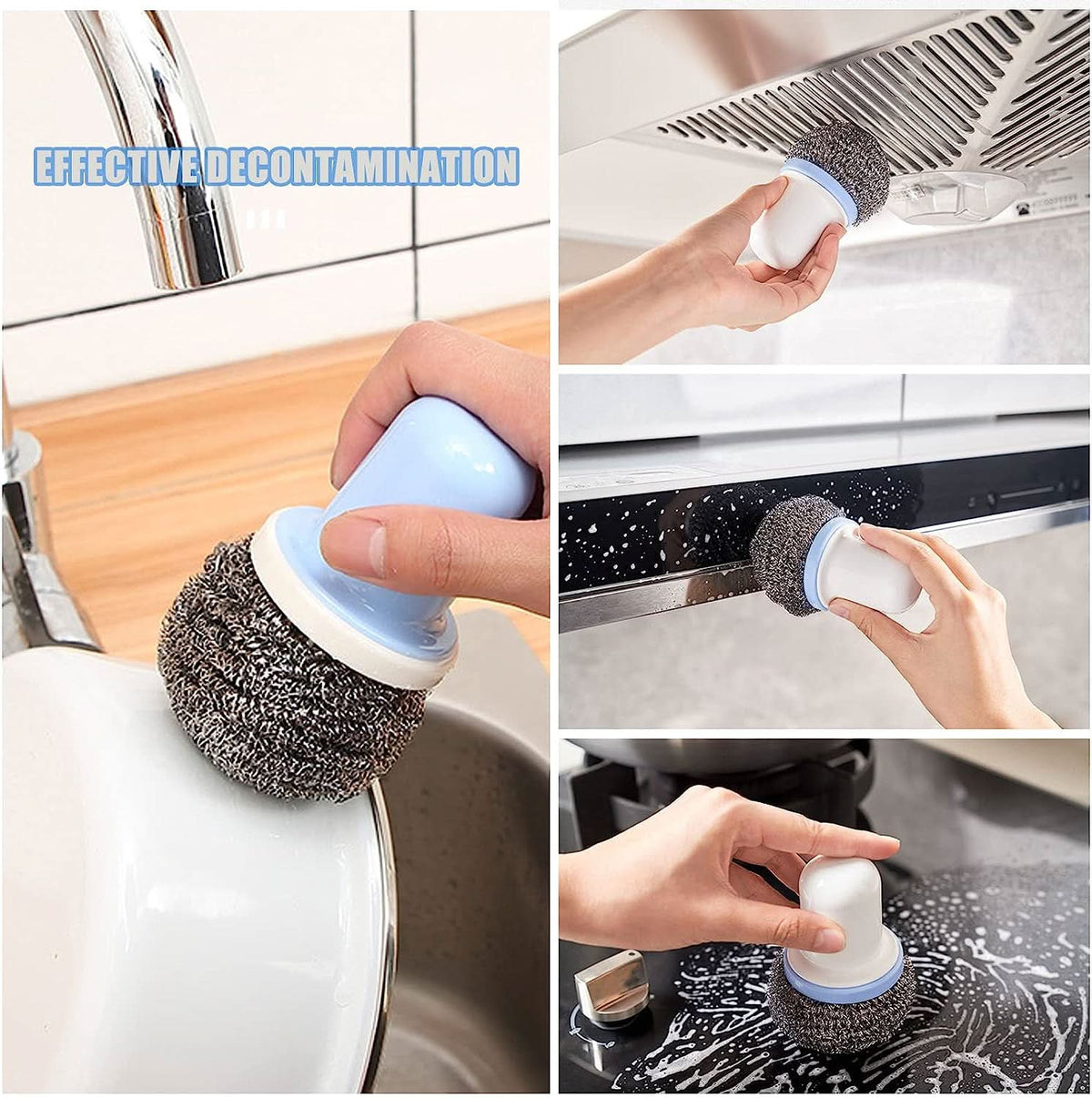 Dish Brush Multifunctional Palm Brush For Dish Kitchen Sink Pot Pan - Dish Scrub Brush Small Cleaning Brush Dish Scrubber Brush Cleaning Brushes For Household Use HP DD