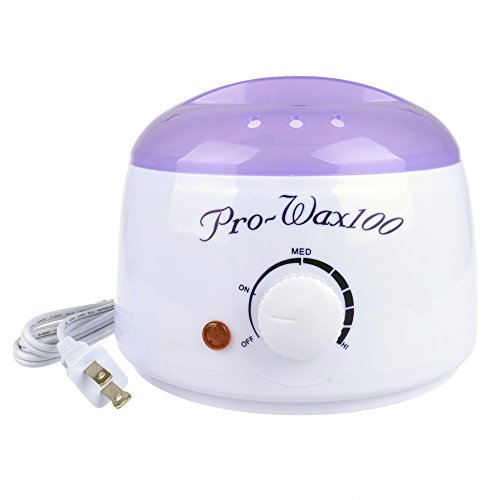 PRO-WAX 100 Hot Wax Heater/Warmer for Hard Strip Waxing – 400 ml, White