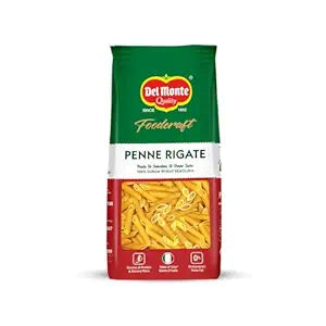 Del Monte Foodcraft Penne Pasta 400g | 100% Durum Wheat/Semolina/Sooji Healthy Pasta | No Maida | Authentic Italian Taste | High Protein & Fibre | 100% Vegetarian, 0% Trans Fat