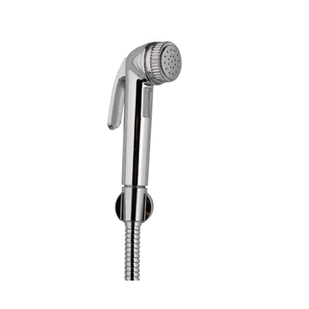Essco Hand Shower (Health Faucet) (ABS Body) with 8mm dia, 1 Meter Long Flexible Tube & Wall Hook ALE-CHR-593