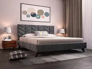 Stylish Queen Size Bed Set for Modern Bedrooms – Sathyabhama Decors and Interiors