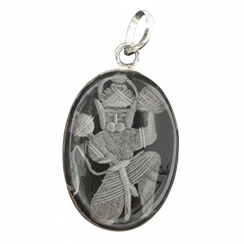 Spatika Hanuman Pendent for Men & Women