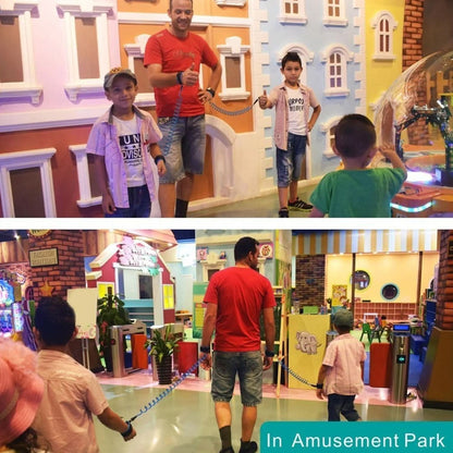 Adjustable Baby Safety Harness Rope – Anti-Lost Wrist Link for Toddlers & Kids