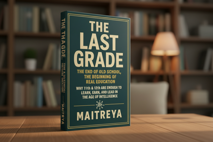 The Last Grade: The End of Old School, The Beginning of Real Education: Why 11th & 12th Are Enough to Learn, Earn, and Lead in the Age of Intelligence (Instant ebook)