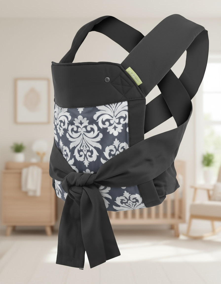 Infantino Sash Mei Tai Carrier (Black)