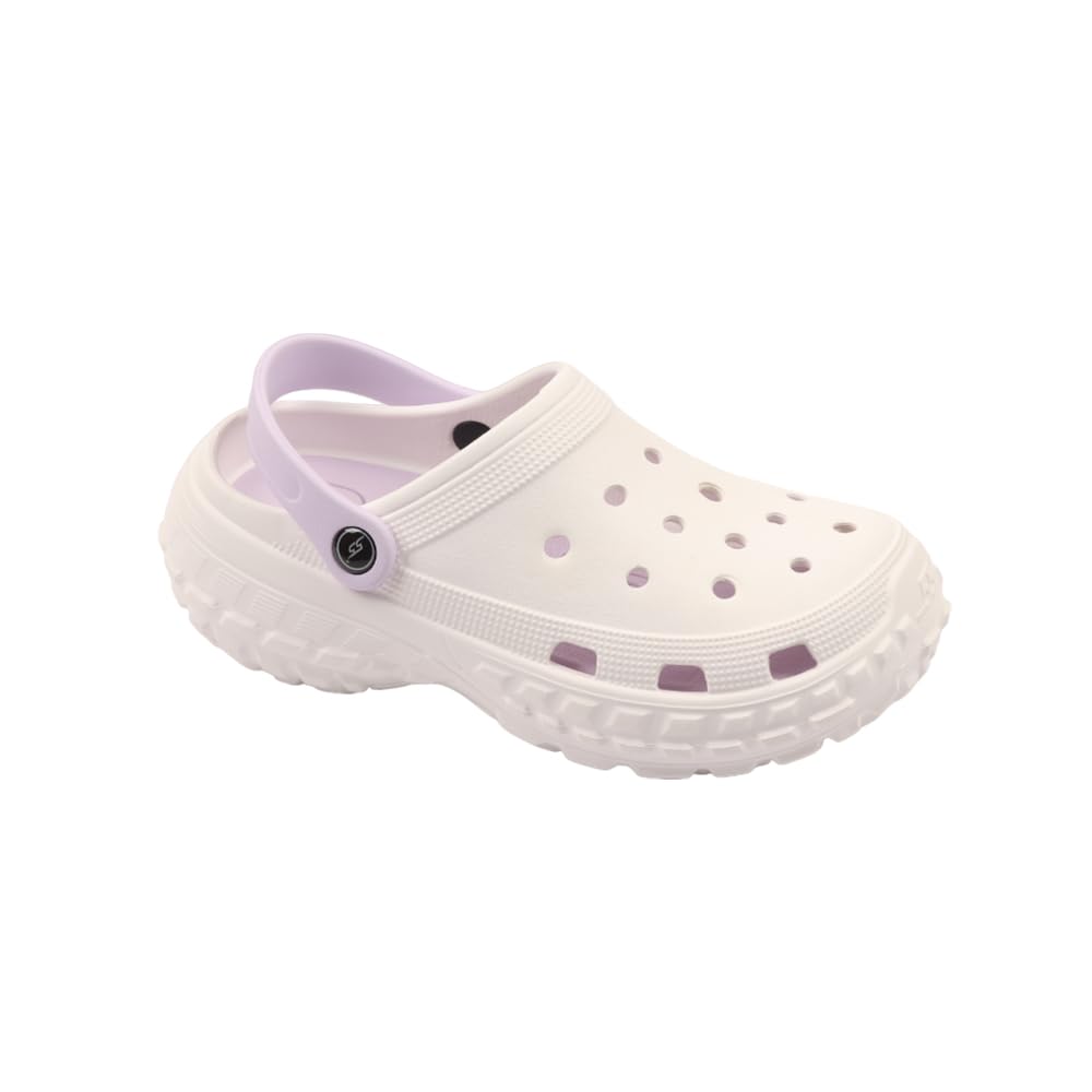 Indifeet Casual Waterproof Clog Shoes for Women - Purple - Image 22