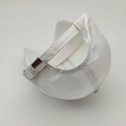 Solid Caps for Men, Black & White (Free Size - Pack of 2)