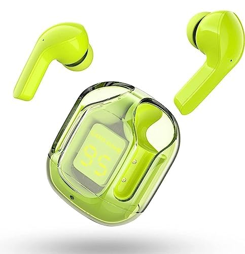 Transparent ABS TWS Ultrapods Max Earbuds with Touch Control & Fast Charging