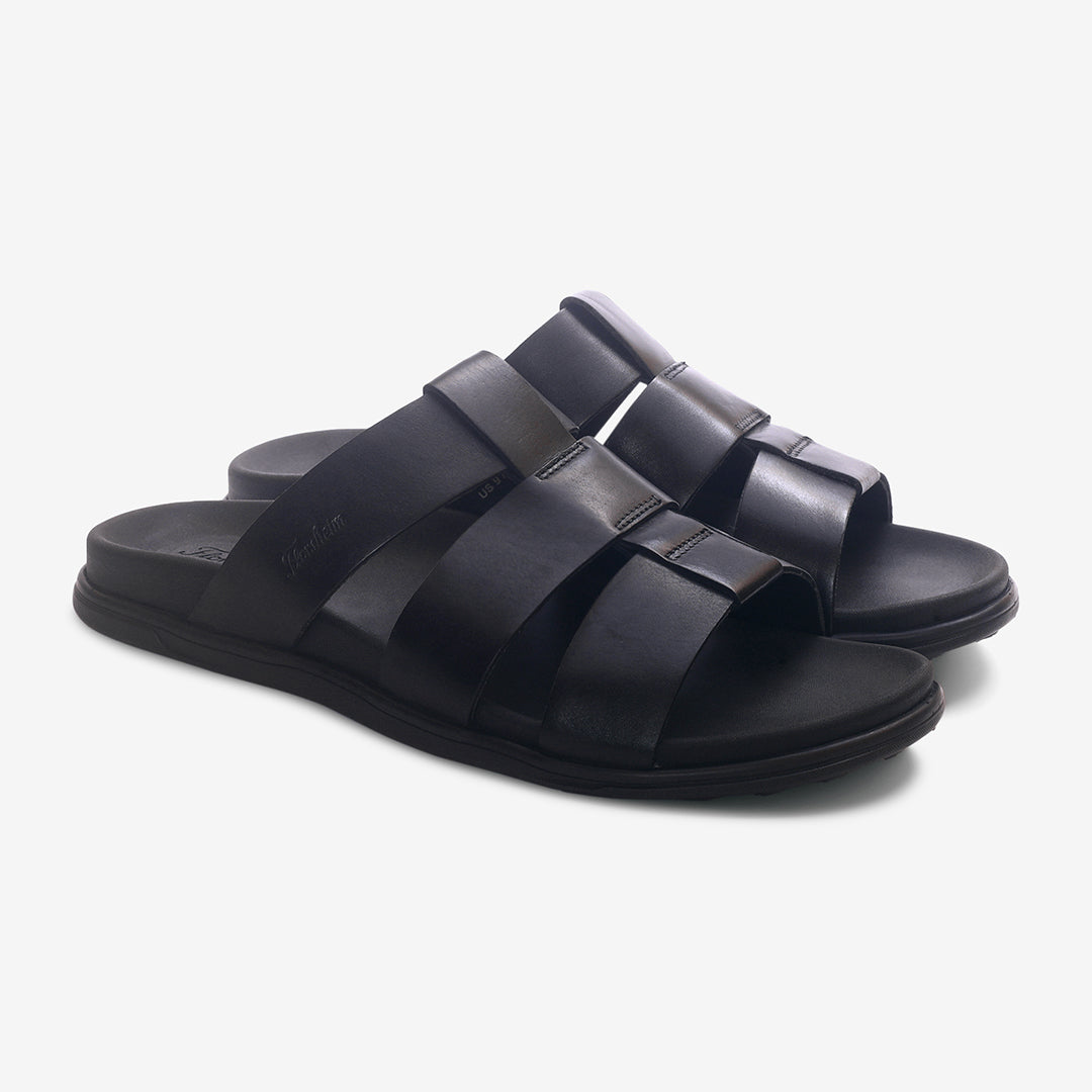 Florsheim Men Black Sandals - Herred 3