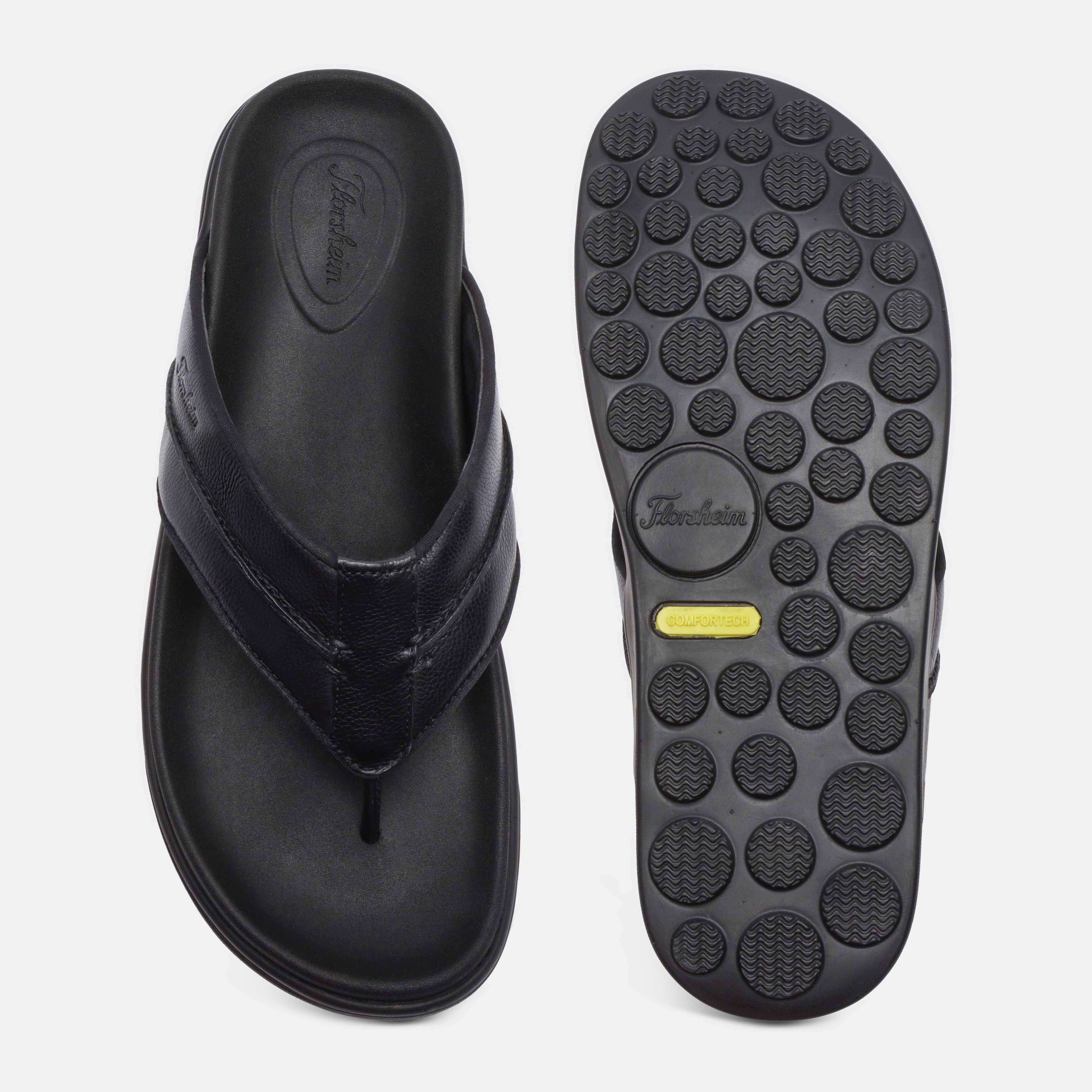 Florsheim Men Black Sandals - Kriss 2
