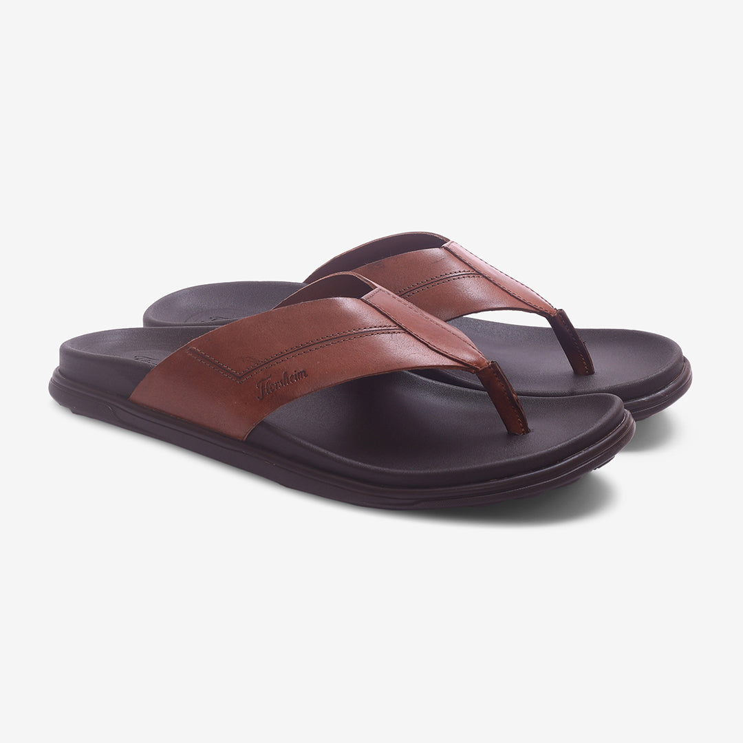 Florsheim Men Tan Sandals - Rowley