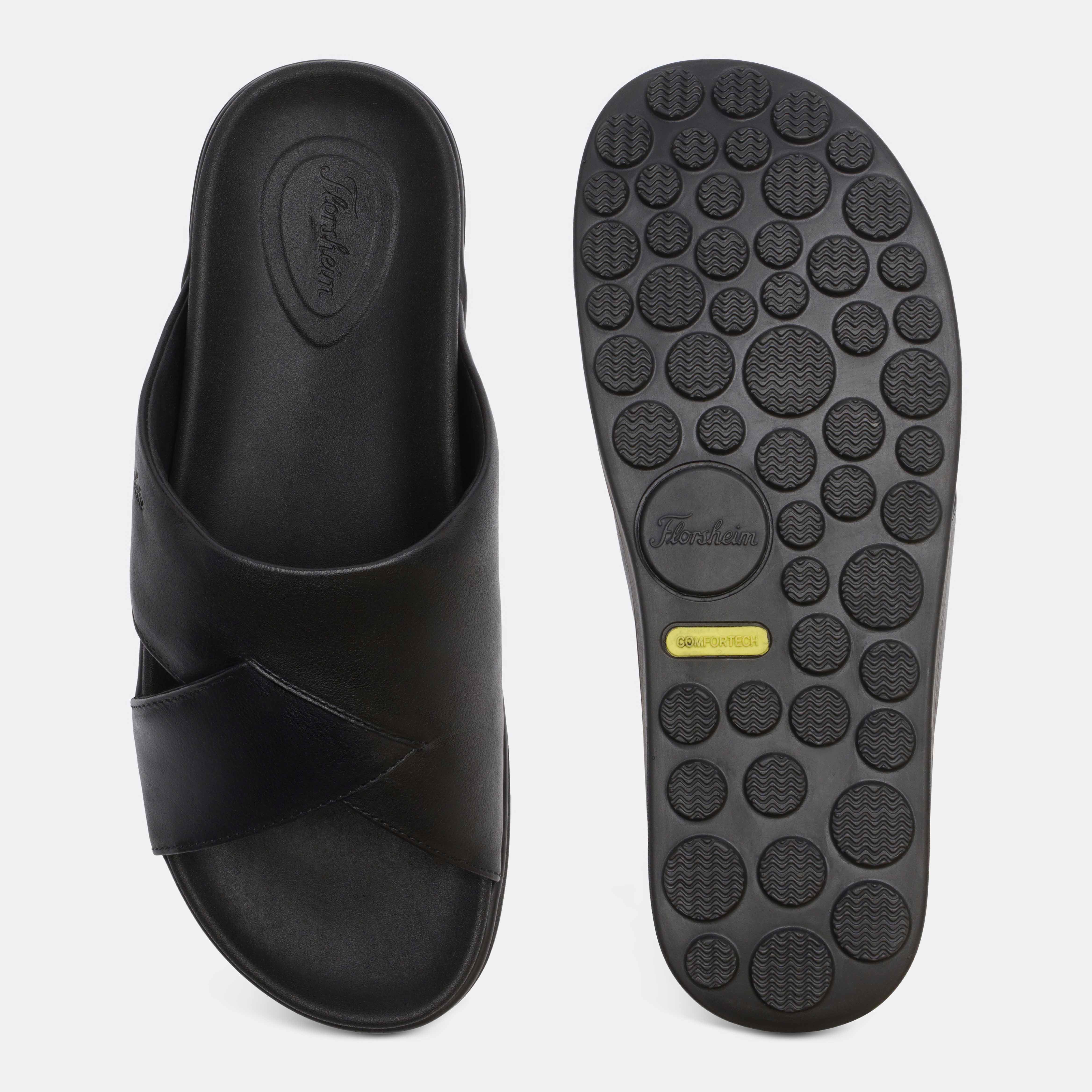 Florsheim Men Black Sandals - Stark 1