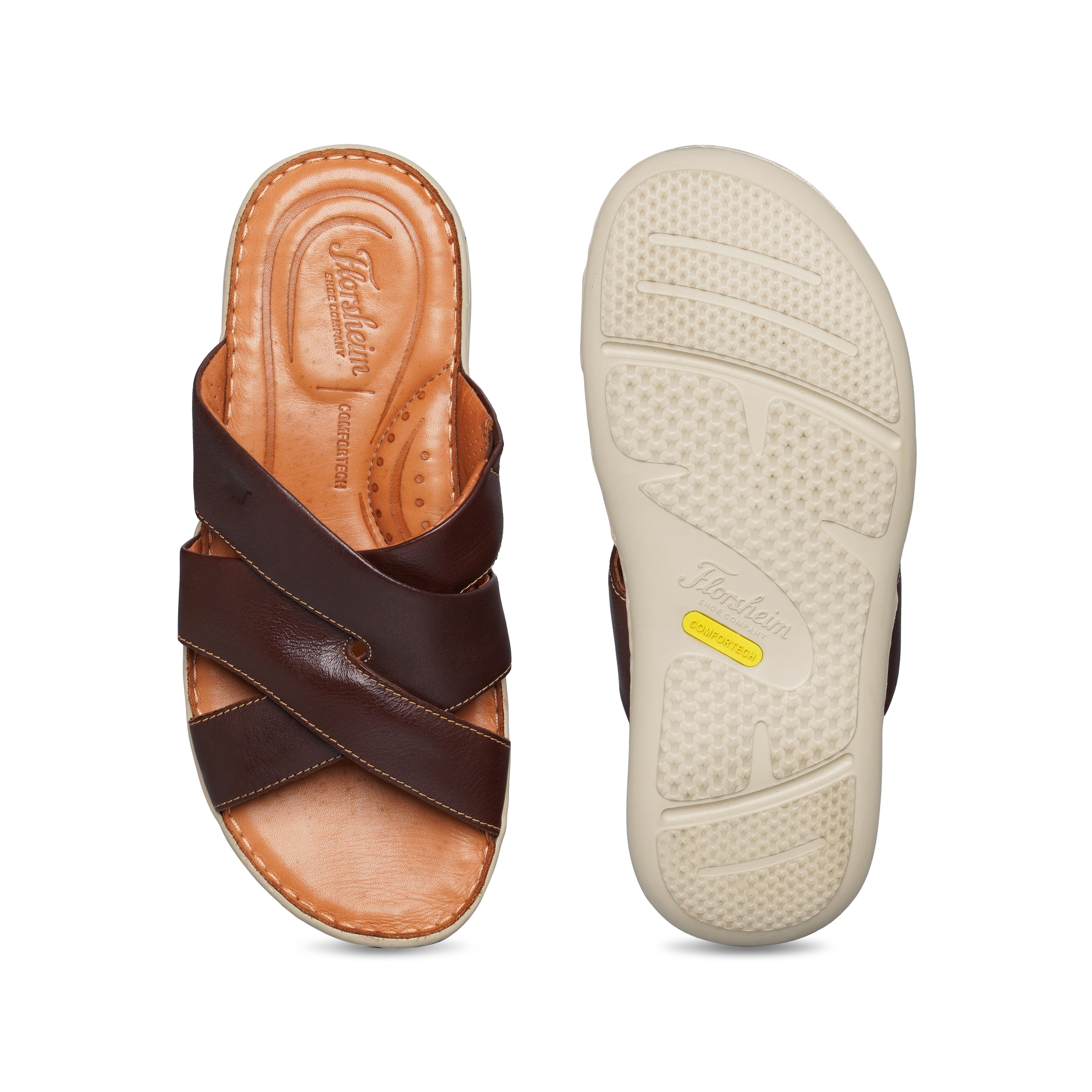 The Lewis Brown Men Sandals Florsheim