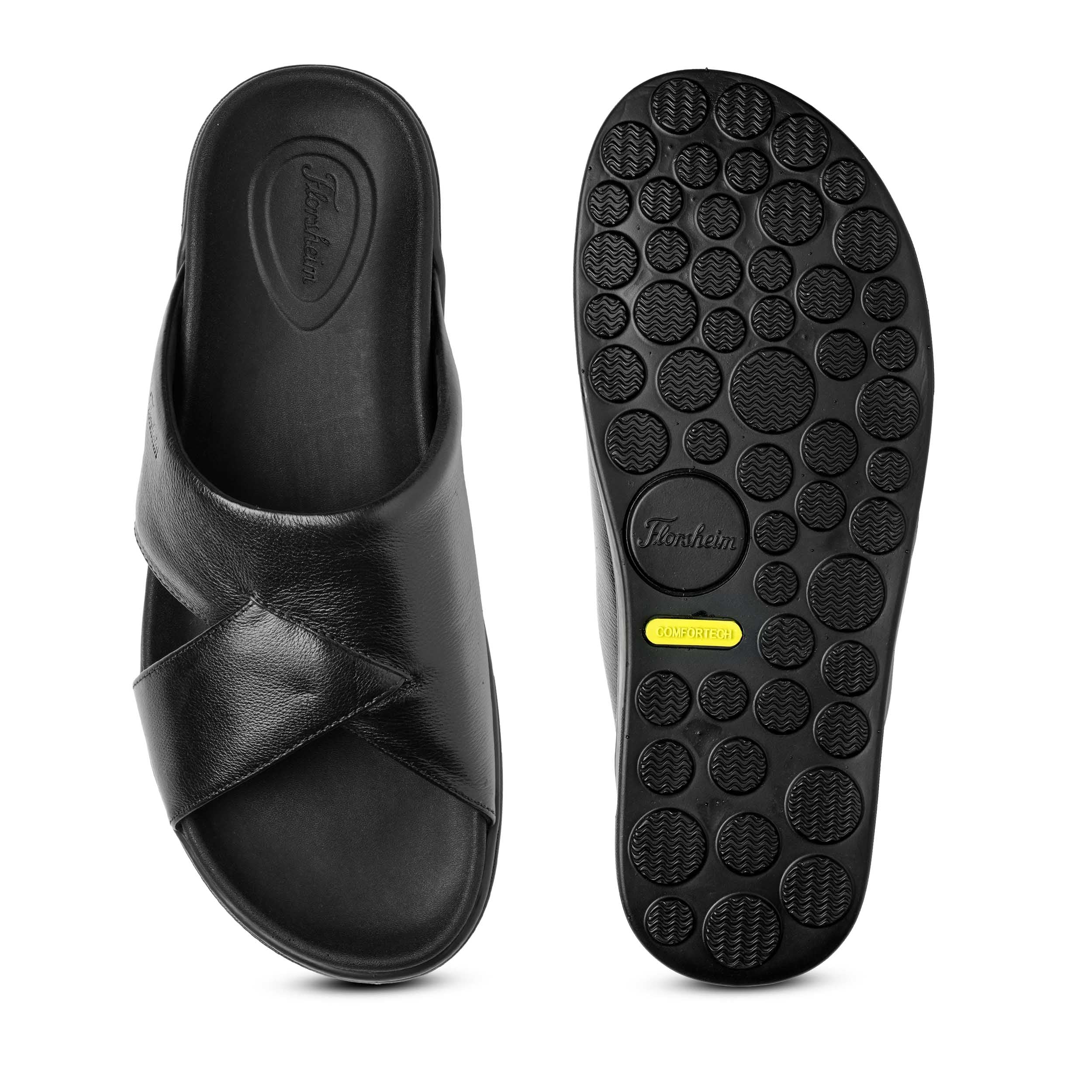 The Stark Black Men Slider Florsheim