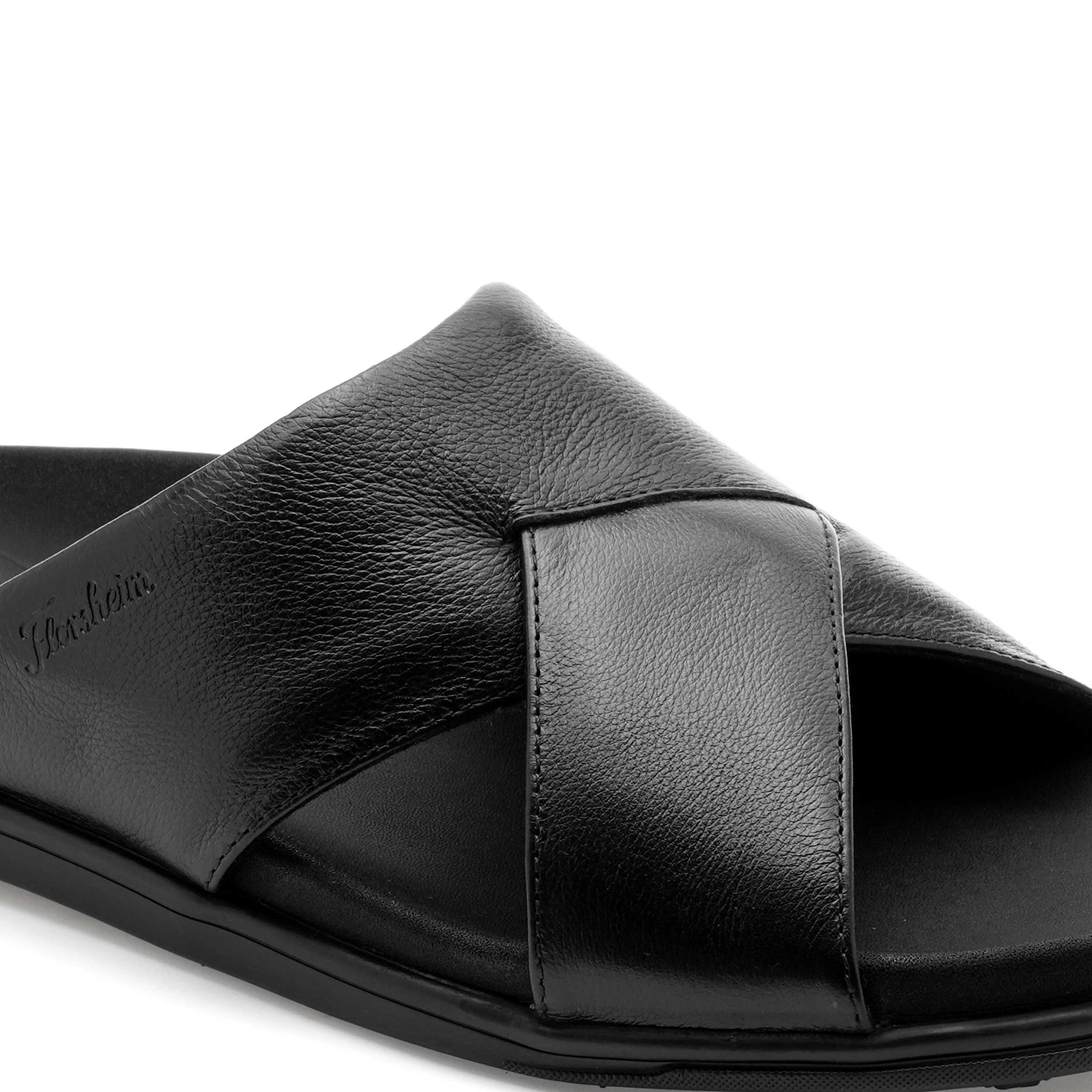 The Stark Black Men Slider Florsheim