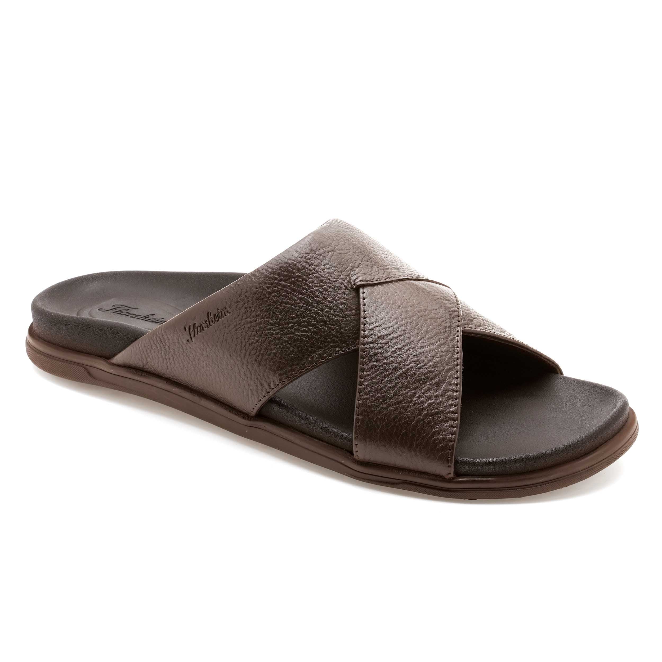 The Stark Brown Men Slider Florsheim