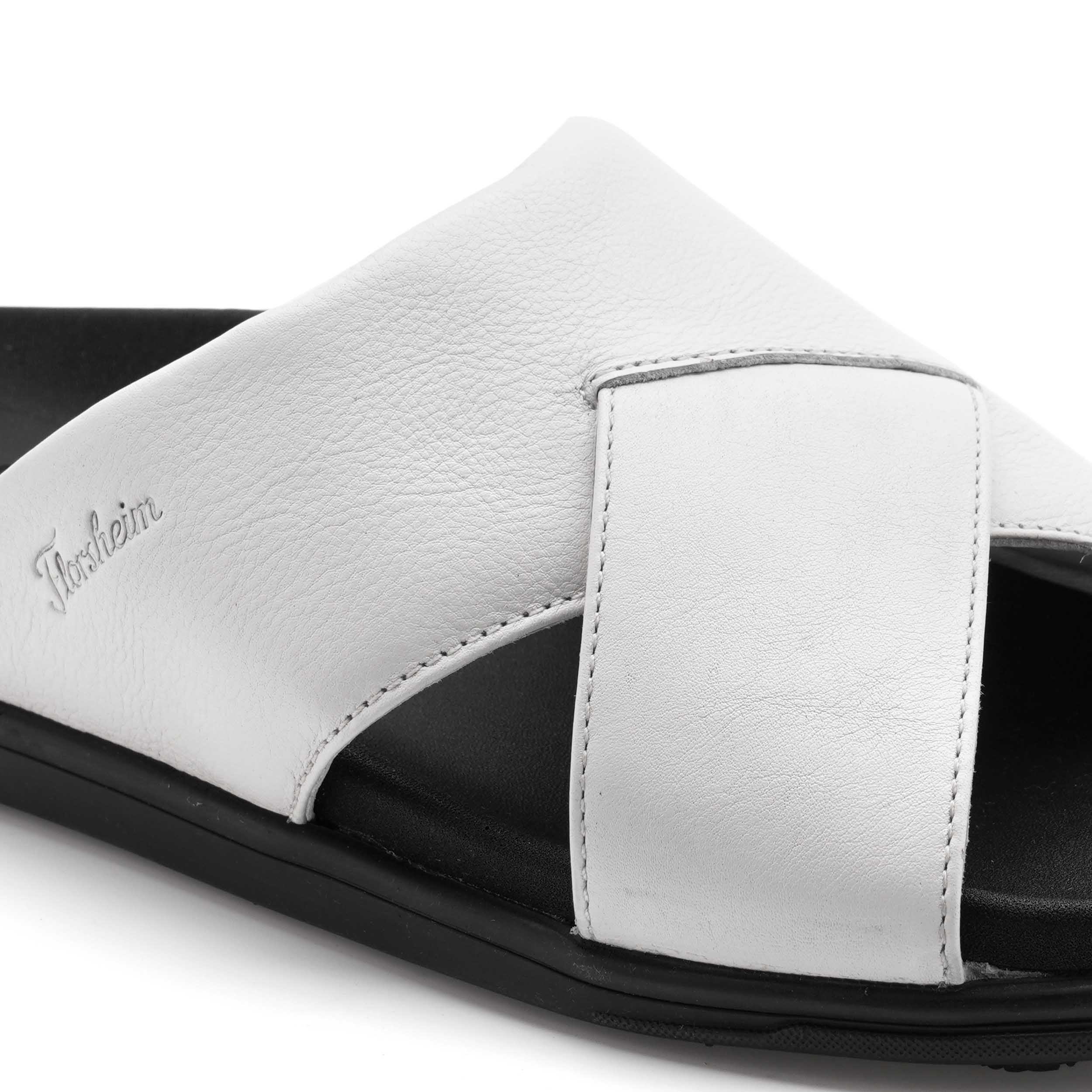 The Stark White Men Sandal Florsheim