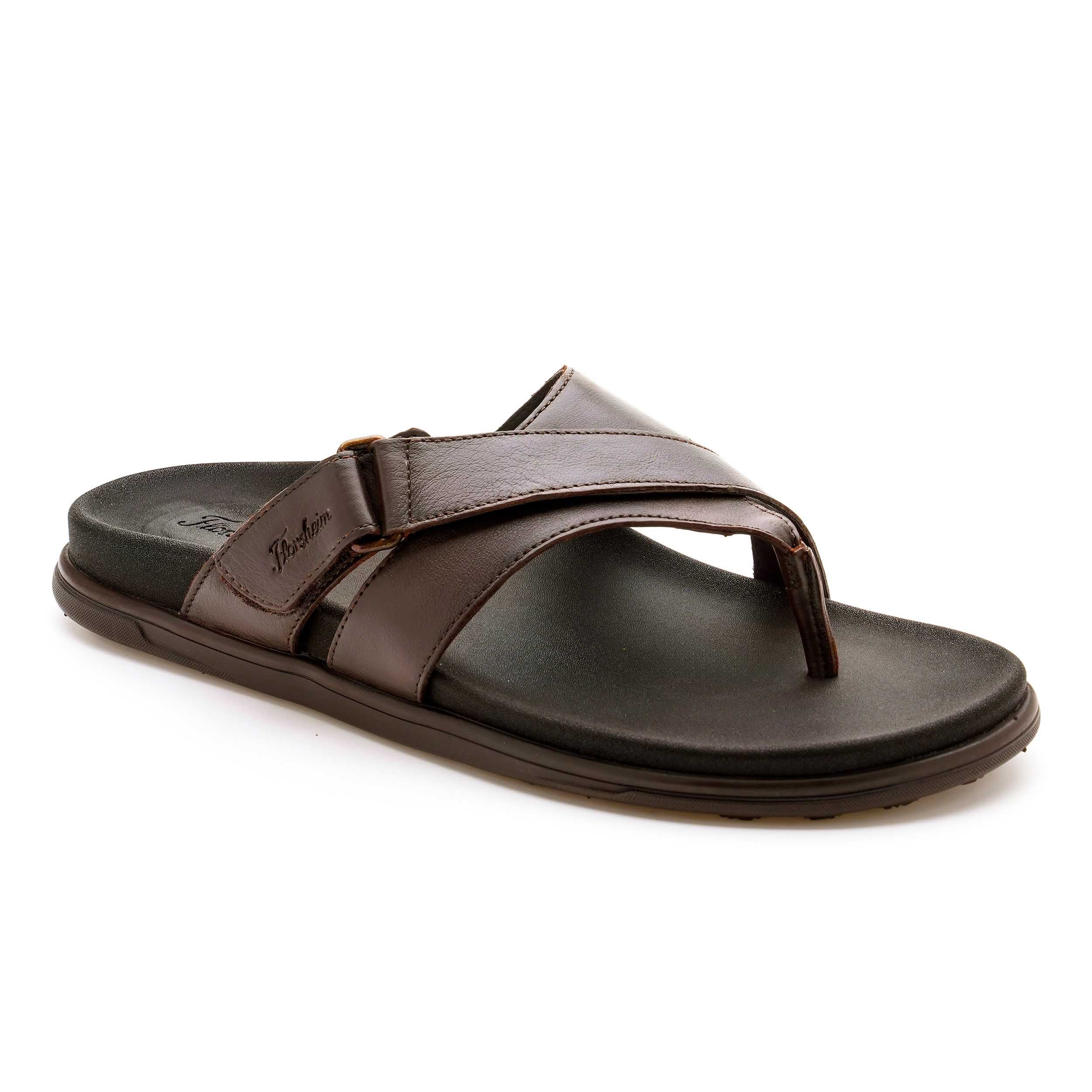 The Comet Brown Men Slipper Florsheim