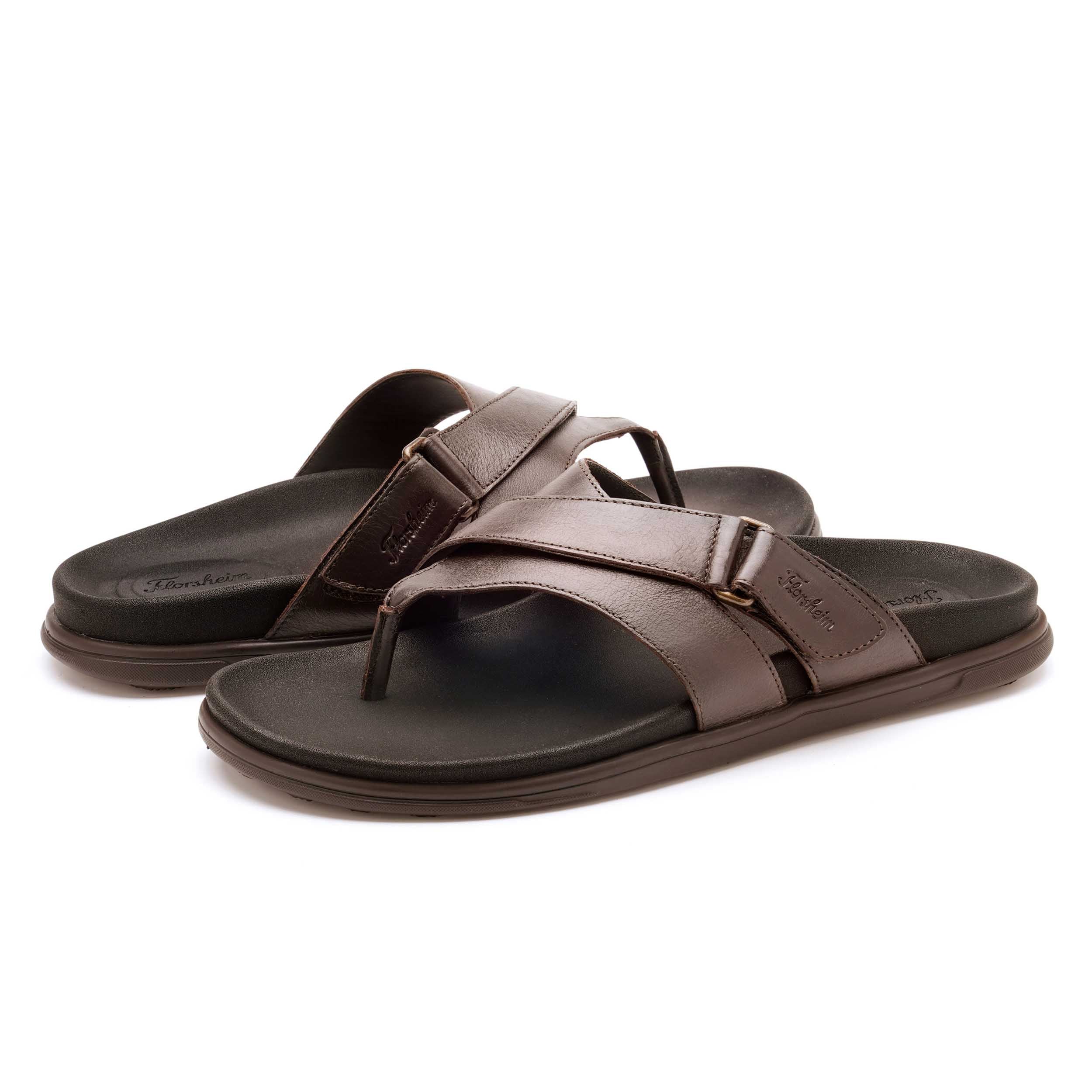 The Comet Brown Men Slipper Florsheim