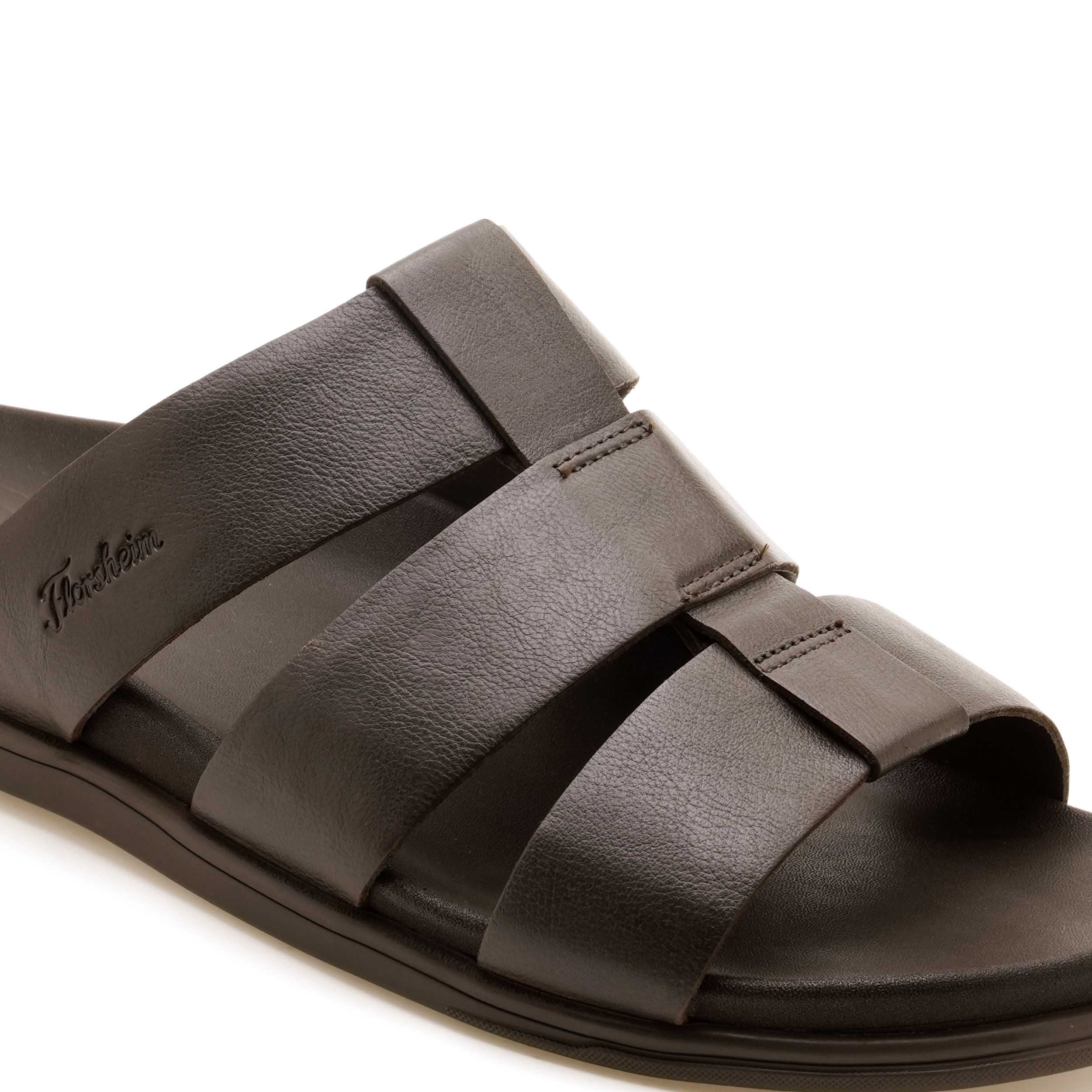 The Herred Brown Men Slipper Florsheim
