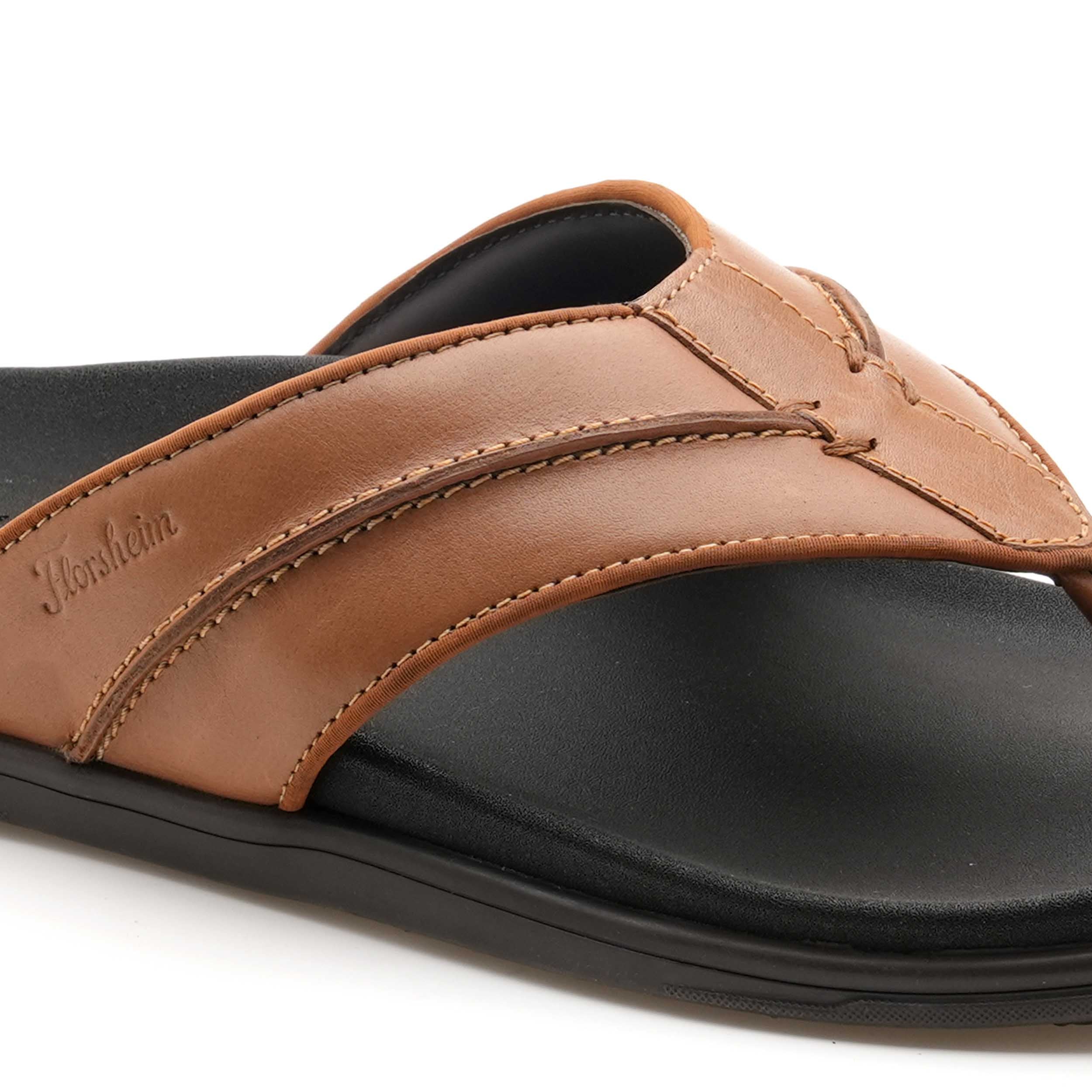 The Kriss Men Tan Casual Slipper Florsheim