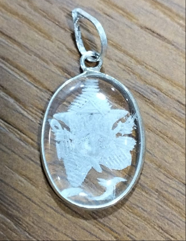 Spatika Ganapati Pendent to enhance focus, calm the mind, and promote positive energy