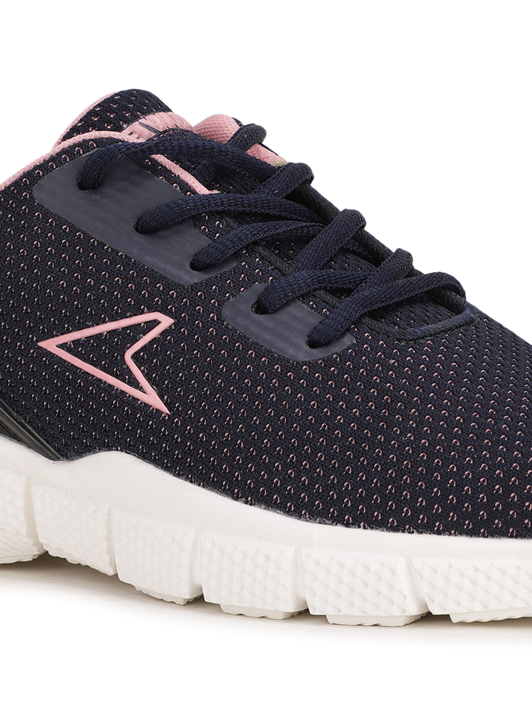 Power Kids' Navy Lace-up Running Shoes - Navy