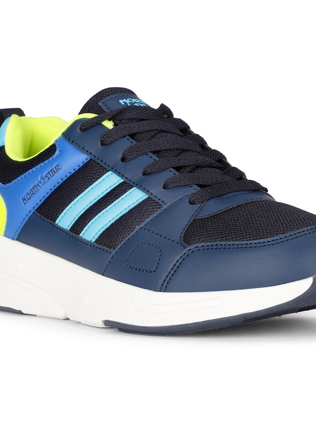 Bata Boy's Navy Blue Casual Lace-up Shoes - Navy Blue - View 5