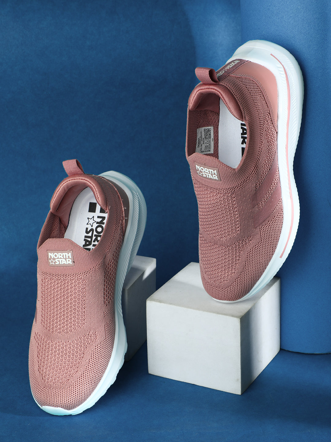 North Star Girl's Pink Casual Slip-on Shoes - Pink - View 6