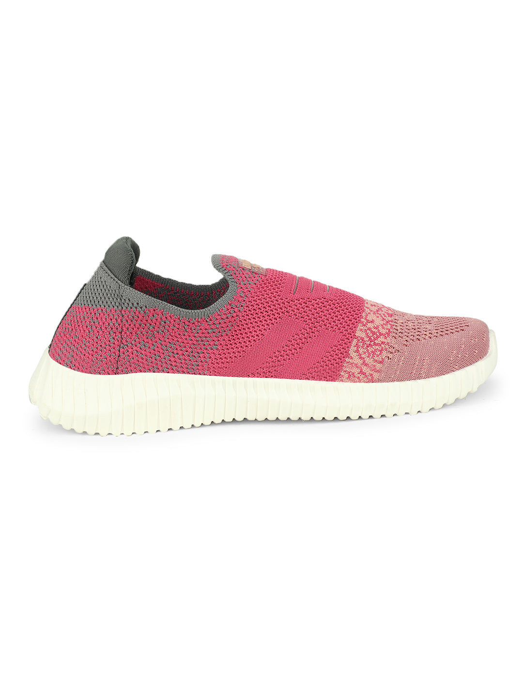 North Star Girl's Pink Casual Slip-on Shoes - Pink - View 2