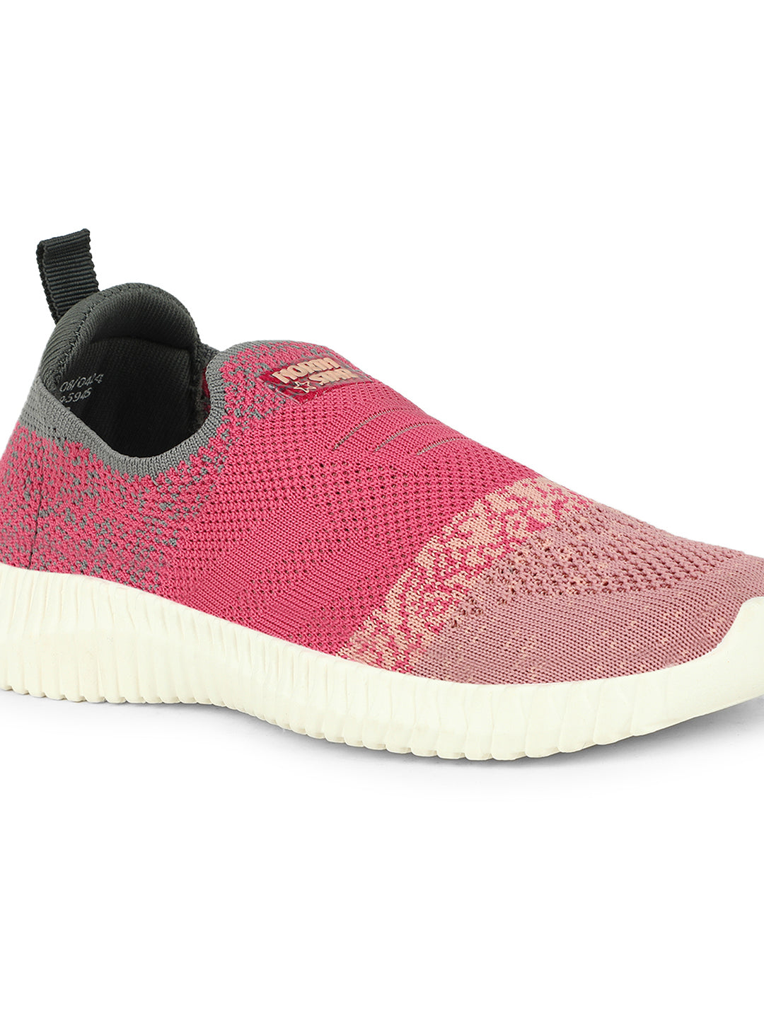 North Star Girl's Pink Casual Slip-on Shoes - Pink - View 5