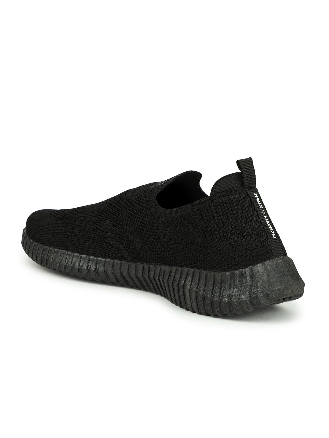 Bata Kids Unisex Black Casual Slip-on Shoes - Black - View 3