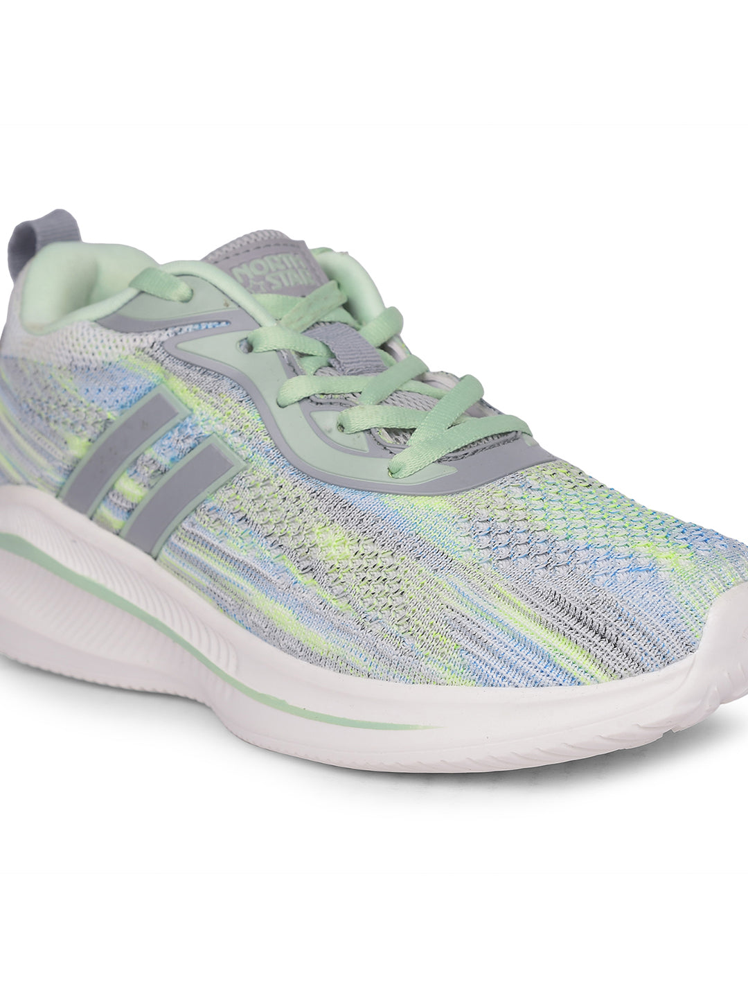 North Star Boy's Light Green Casual Lace-up Shoes - Light Green - View 5