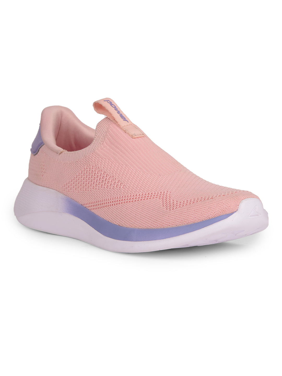 Power Girl's Beige Slip-on Sports Shoes - Beige - View 1