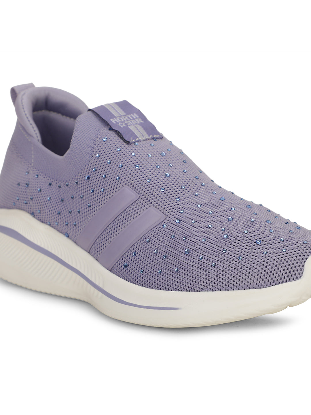 North Star Girl's Blue Casual Slip-on Shoes - Blue - View 5