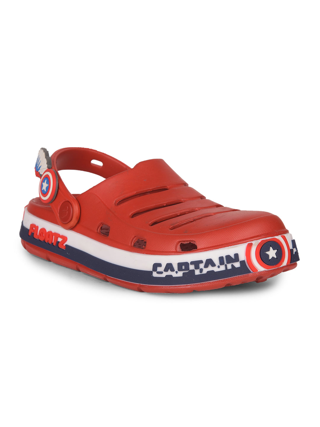 Floatz Boy's Red Casual Clog Sandal - Red - View 1