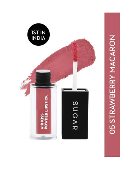 SUGAR Air Kiss Powder Lipstick - 05 Strawberry Macaron (499)