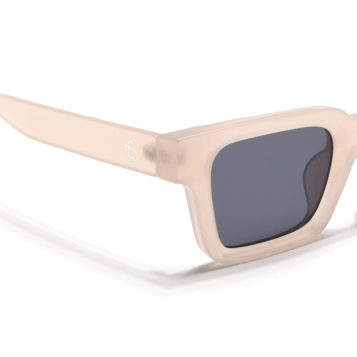 Eyejack Cream Square Sunglasses for Men and Women - view 5
