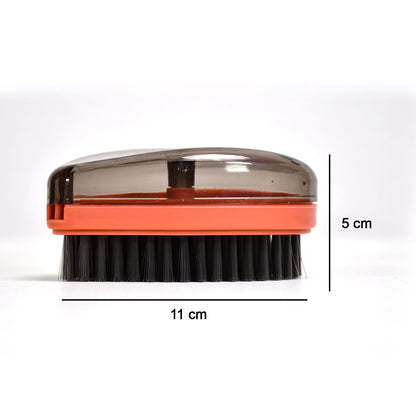 3-in-1 Multipurpose Cleaning Brush – Compact Tool for Bottles, Lids, and Hard-to-Reach Areas