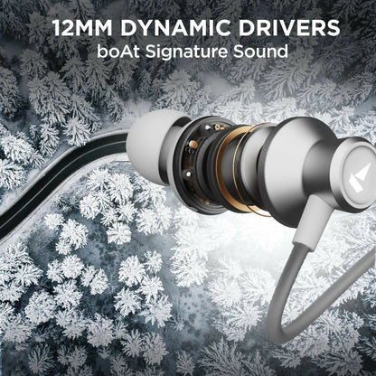 boAt Rockerz Apex Neckband – Wireless in-ear earphones with Spatial Bionic Sound (Dirac Virtuo™), Beast™ Mode, ENx™ calling, touch controls, 30H playtime, and ASAP™ fast charging.(CLASSIC GREY) Halfpe Deals