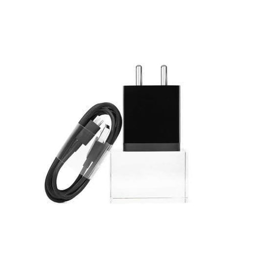 Mi 10W Wall Charger Fast Charging, USB CableFast Charging Quick Data Transfer+BIS Certified(Adapter+USB to Micro USB Cable)-Black - HalfPe