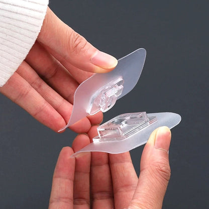 Magic Adhesive Plastic Wall Hooks Heavy Duty Hooks (Pack Of 20)