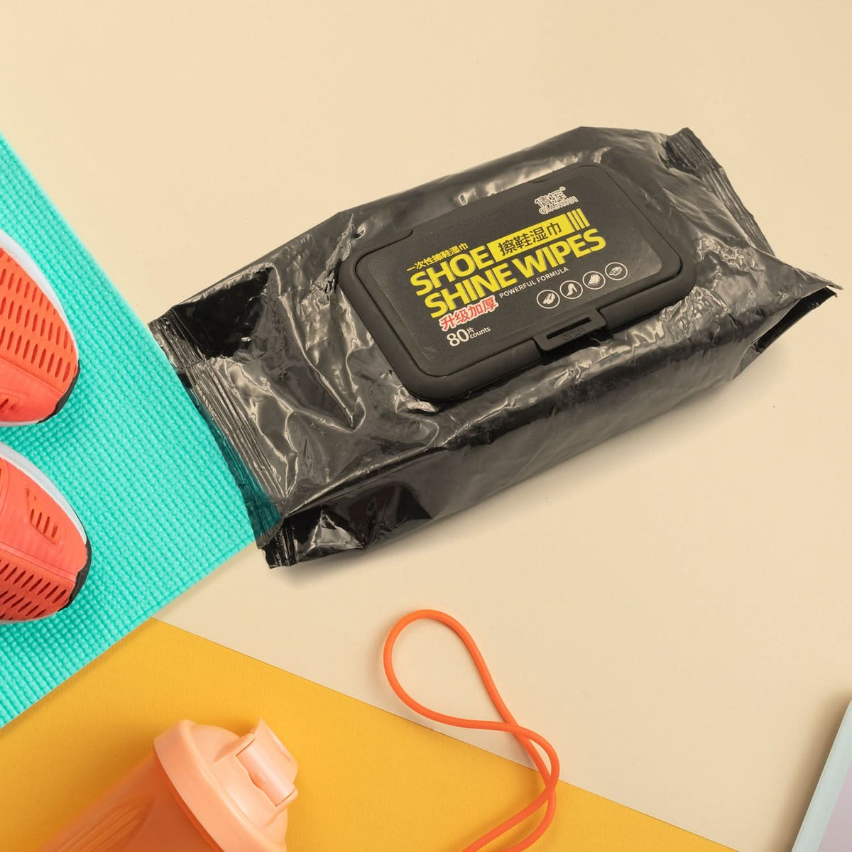 Shoe Cleaning Wet Wipes – Quick Disposable Scrubbing Tissues for Sneakers & Travel Use HP DD