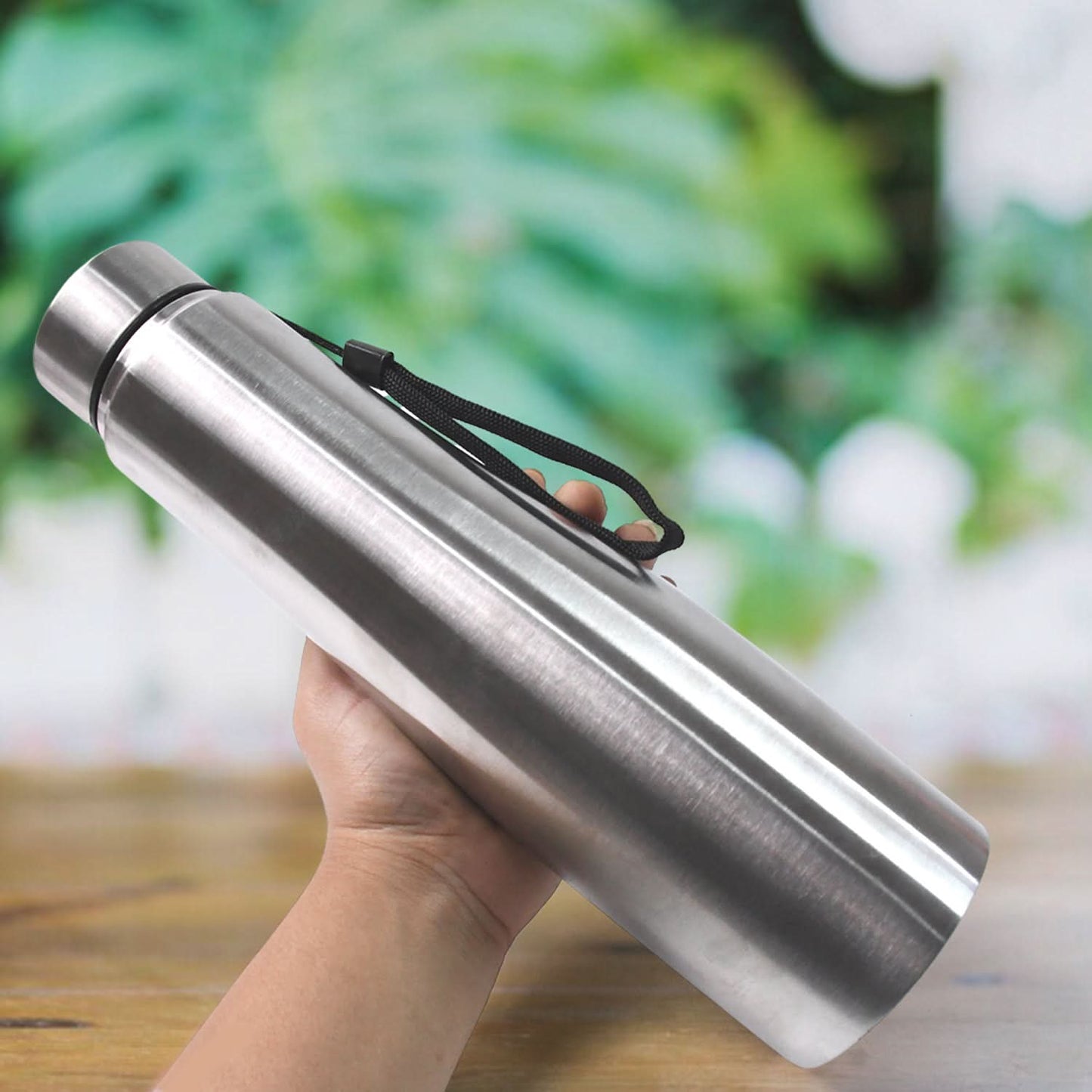 Stainless Steel Double Wall Vacuum-insulated Drink Water Bottle (1000 Ml)