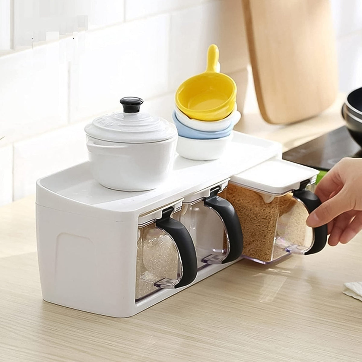 Grinss Modular Spice Storage Box Set (3 Pc) HP DD