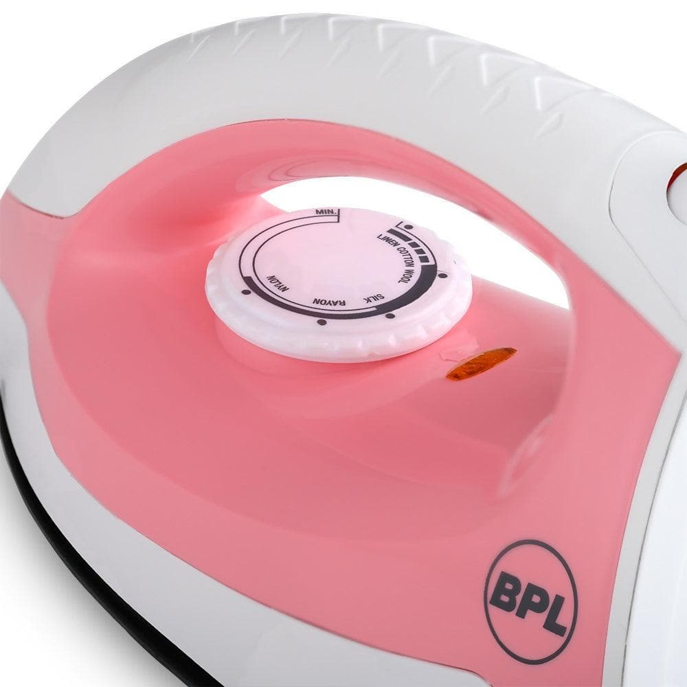 BPL DRY IRON BDIP11111 Pink & White - HalfPe