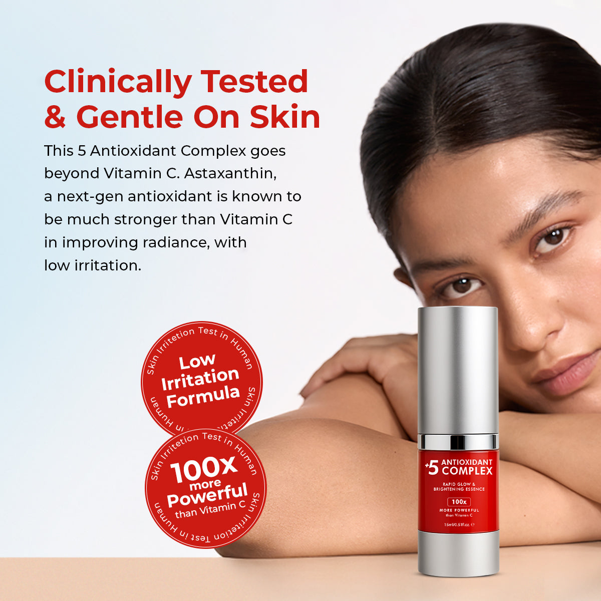 Conscious Chemist Rapid Glow Brightening Essence | 5 Antioxidant Complex Serum (15 ml)