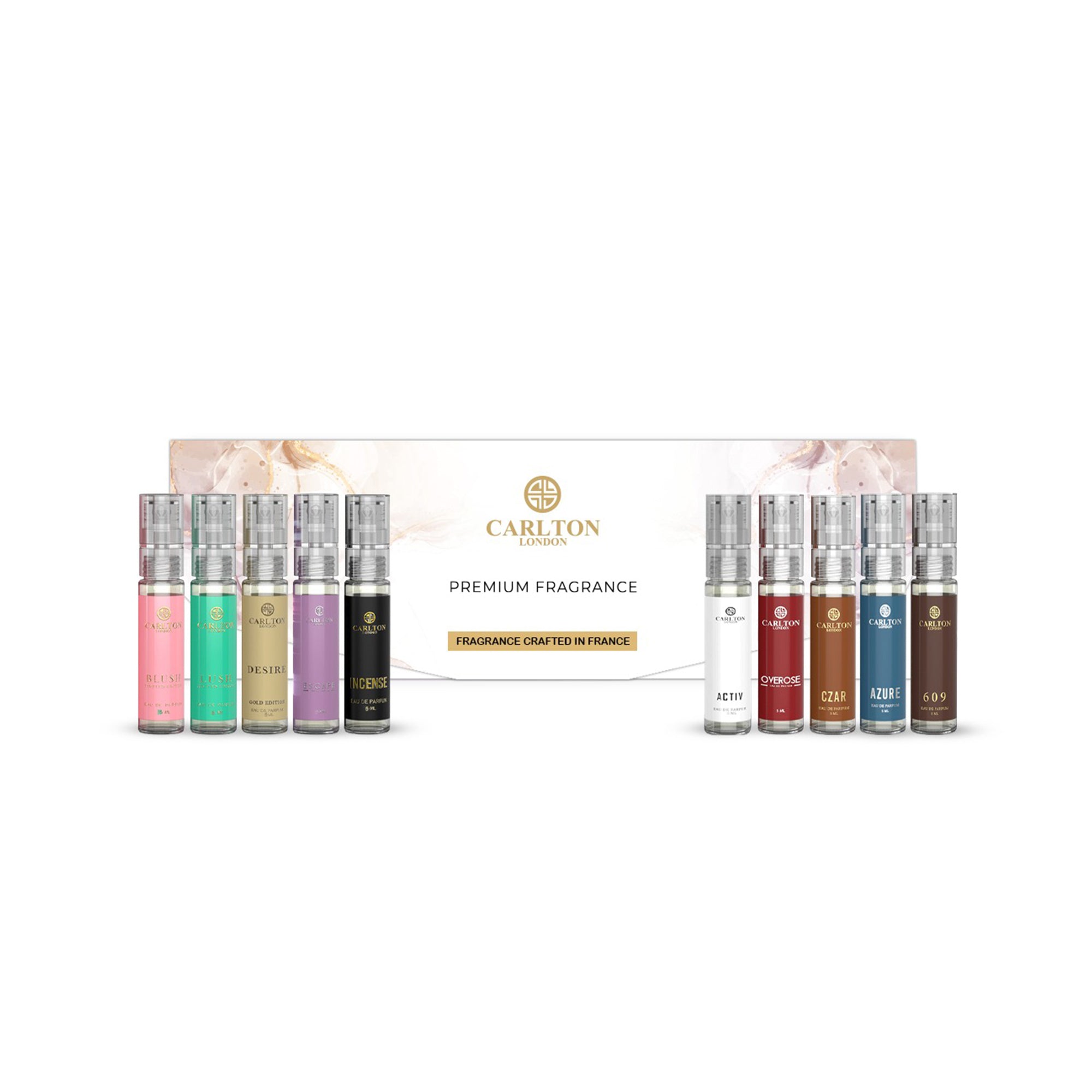 Unisex Premium Fragrance Pack of 10X5 ML Each - CLPLG027