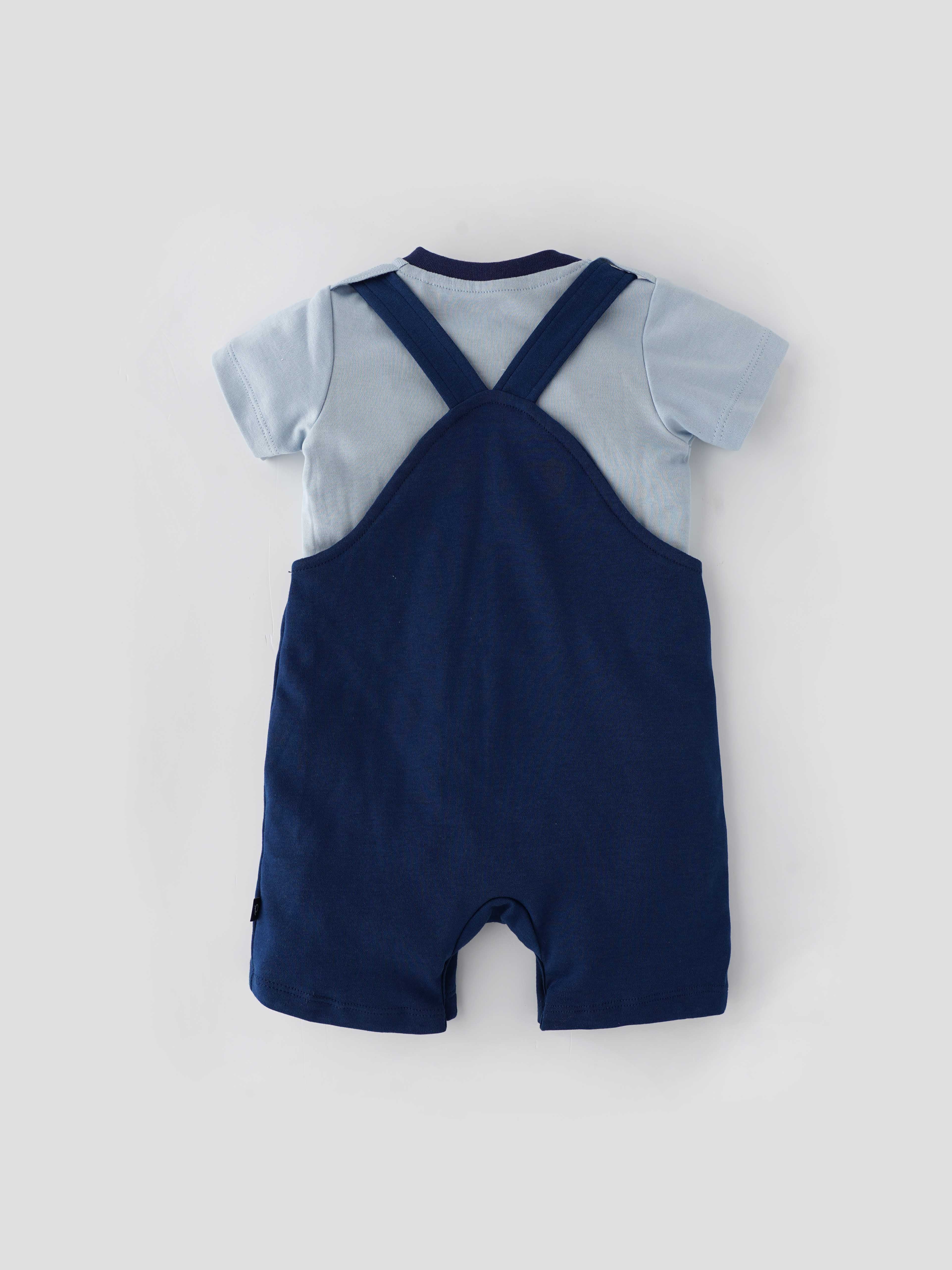 Popees Stylish & Adorable Dungaree Set (3-36 Months) for Boys - Image 2